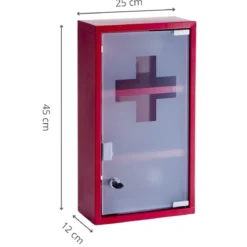 Armoire à pharmacie avec clé