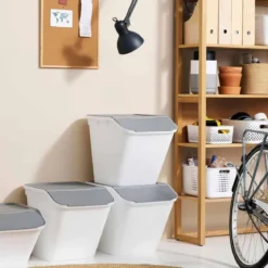 Bac de tri superposable 51 litres