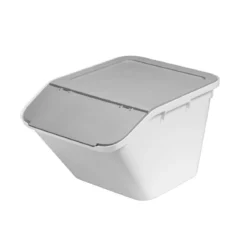 Bac superposable en plastique recyclé 37 litres
