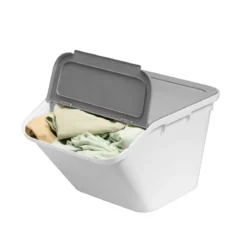Bac superposable en plastique recyclé 37 litres