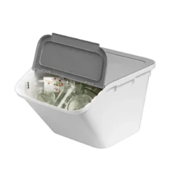 Bac superposable en plastique recyclé 37 litres