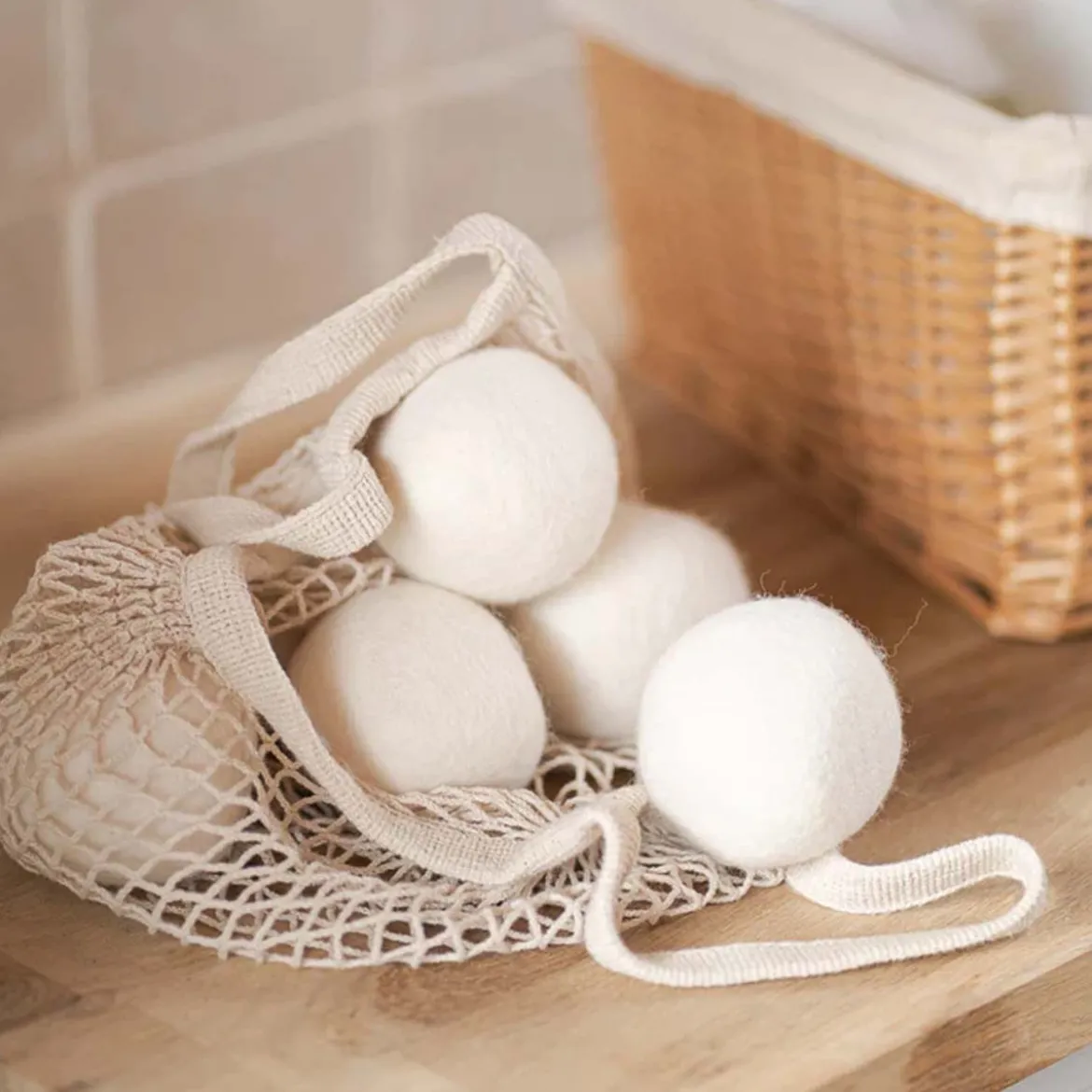 Balles de séchage en laine vierge 500 lavages