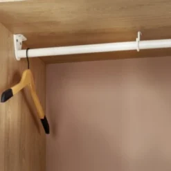 Barre de penderie extensible 66-120 cm