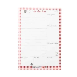 Bloc notes to do list