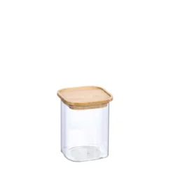 Bocal carré en verre 900 ml