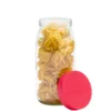 Bocal de conservation en verre 3L rouge
