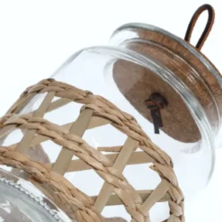 Bocal en verre au style naturel 1 litre