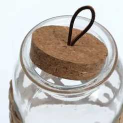Bocal en verre au style naturel 1 litre