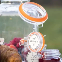 Bocal en verre hermétique 3 litres