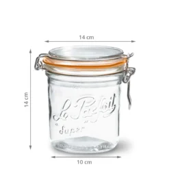 Bocal français en verre 750 ml