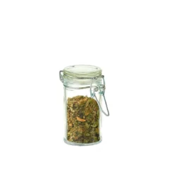 4 bocaux à épices en verre