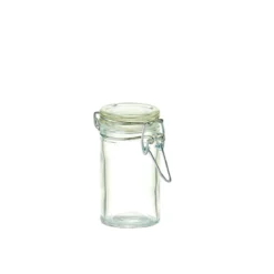 4 bocaux à épices en verre