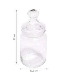 Bonbonnière en verre français