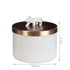 Boîte à bijoux ronde