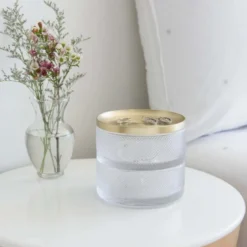Boîte à bijoux ronde en verre