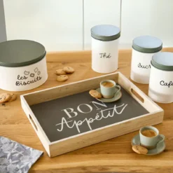 Boîte à café en métal