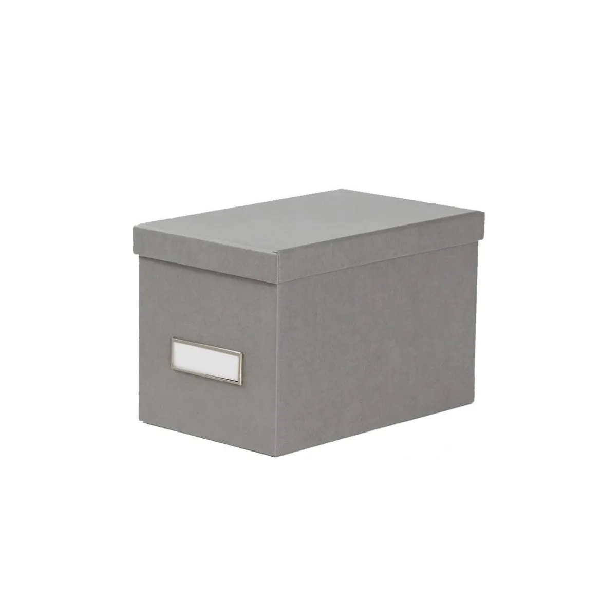 Boîte à CD en carton gris flanelle