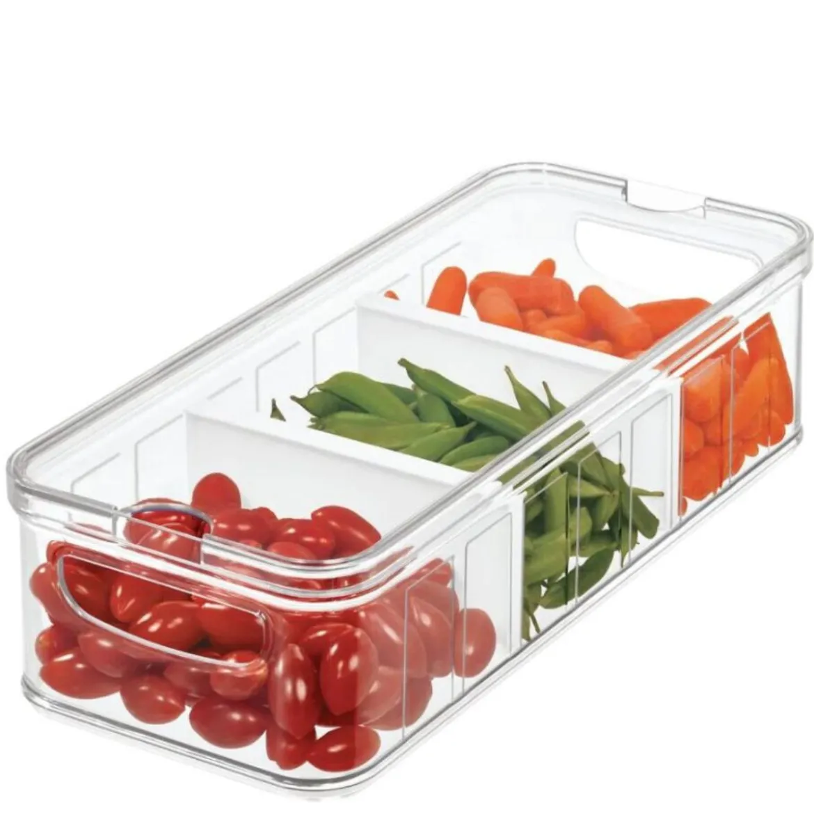 Boîte 3 compartiments pour fruits et légumes