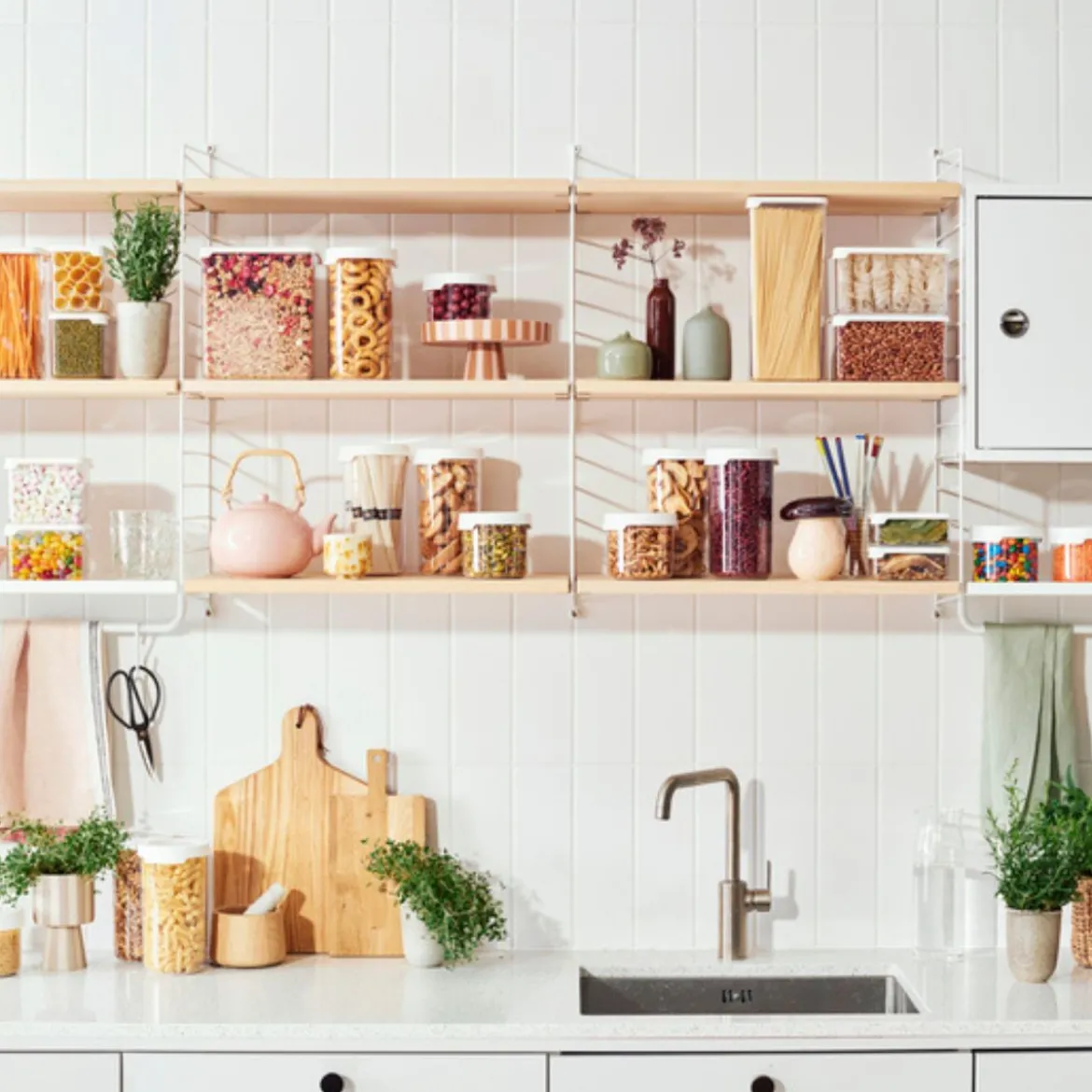Boîte de rangement alimentaire haute 2,25 litres
