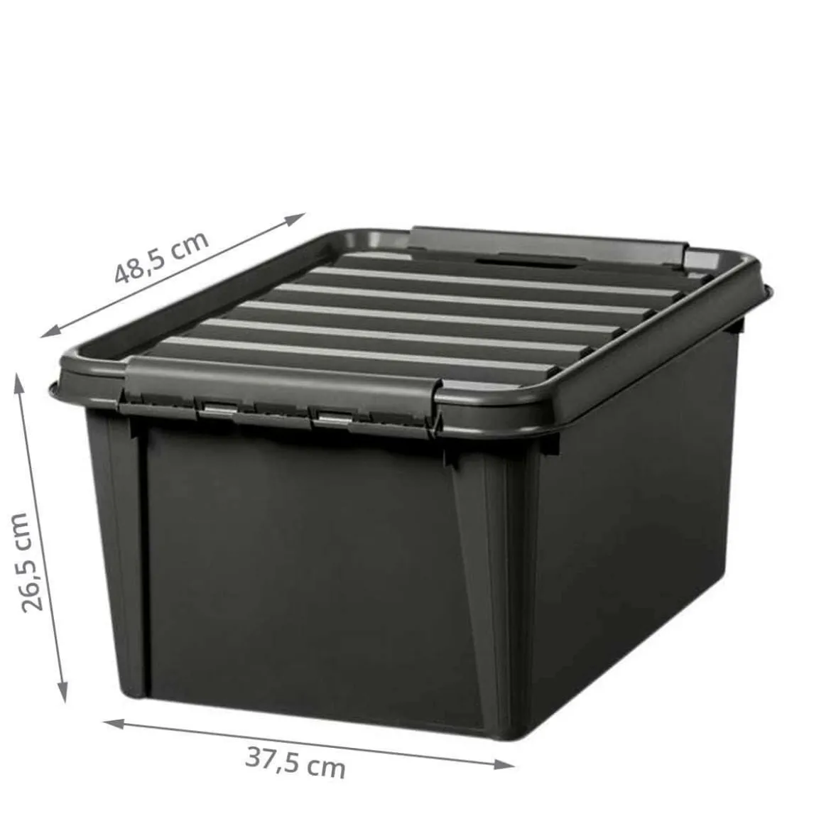 Boîte de rangement en plastique recyclé 32 litres