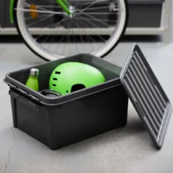 Boîte de rangement en plastique recyclé 32 litres