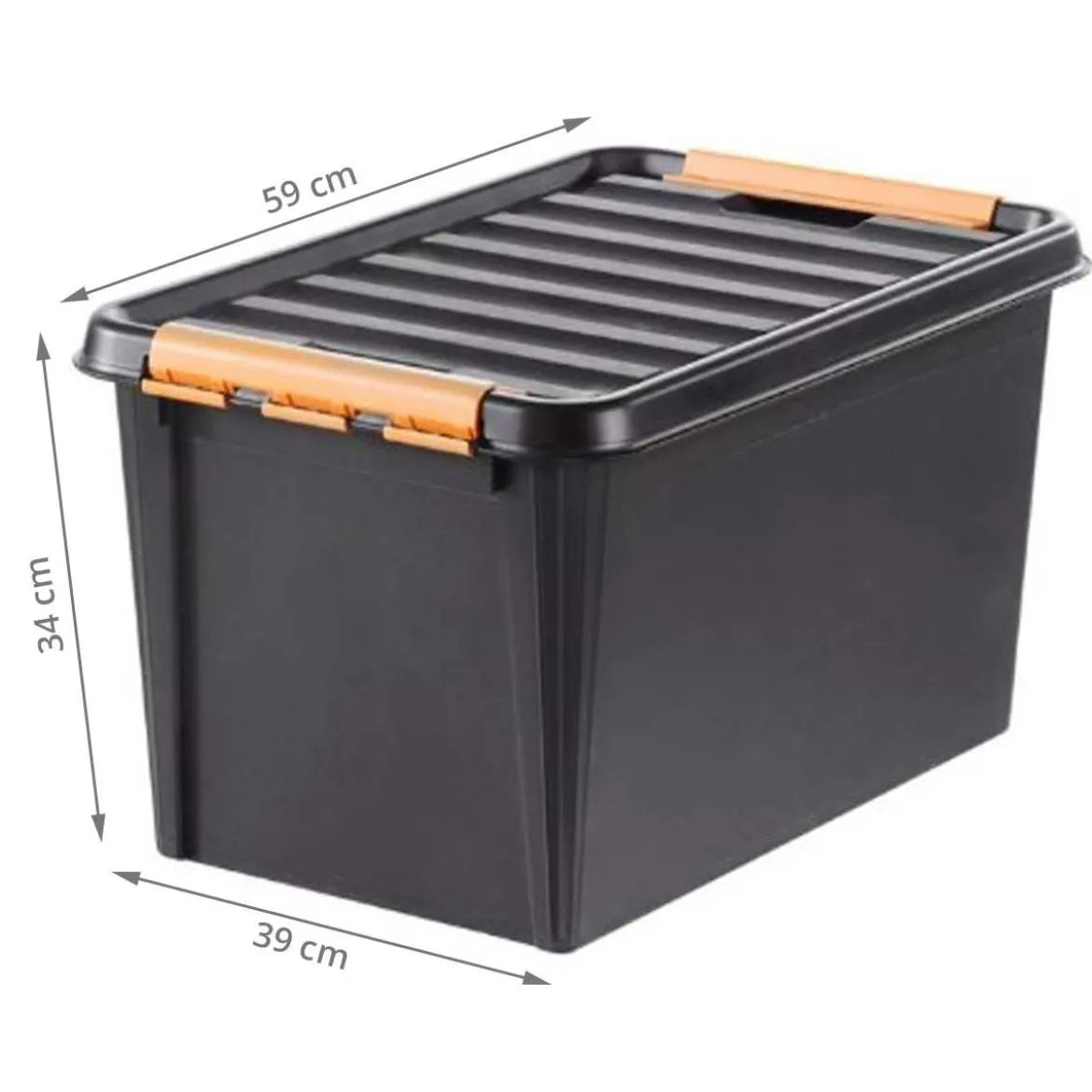 Boîte de rangement incassable 50 litres
