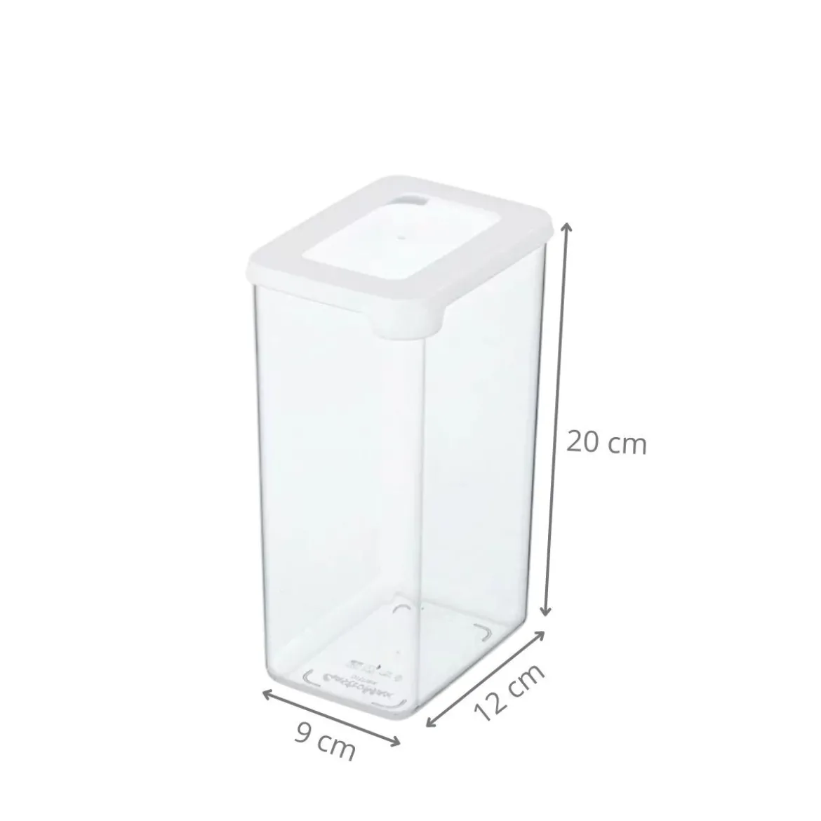 Boîte de rangement pour aliments secs. 1,6 litre