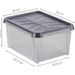 Boîte de rangement étanche 33 litres