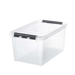 Boîte de rangement transparente 32 litres