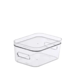 Boîte de rangement transparente pour réfrigérateur S