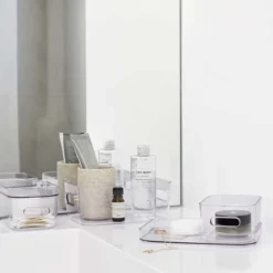 Boîte de rangement transparente pour réfrigérateur M