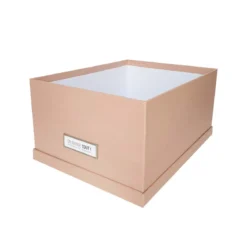 Boîte à DVD en carton rose poudré