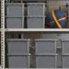 Boîte en plastique recyclé