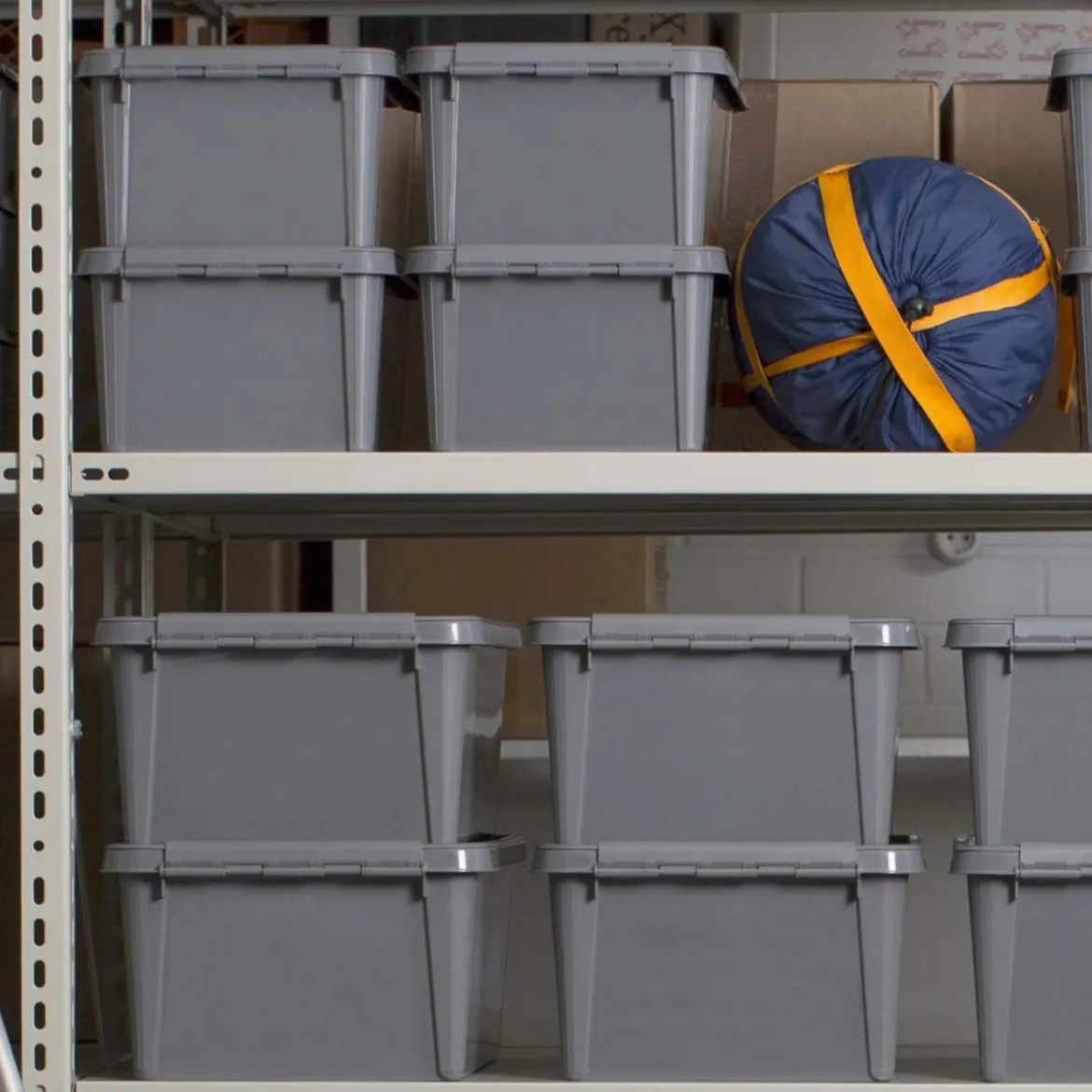 Boîte en plastique recyclé