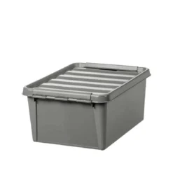 Boîte en plastique recyclé