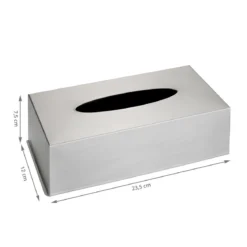 Boîte à mouchoirs en inox