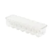 Boîte à 14 oeufs en plastique transparent
