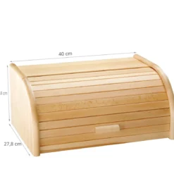 Boîte à pain en bois