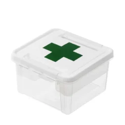 Boîte à pharmacie en plastique