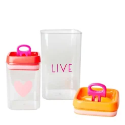 2 boîtes alimentaires ludiques