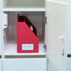 Box de rangement pour bureau partagé