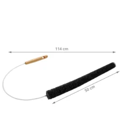 Brosse à radiateur en poils de chèvre - 50 cm