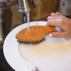 Brosse à récurer poisson