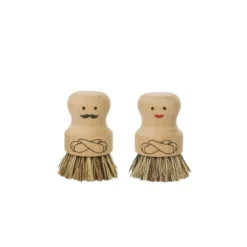 2 brosses à casseroles amusantes