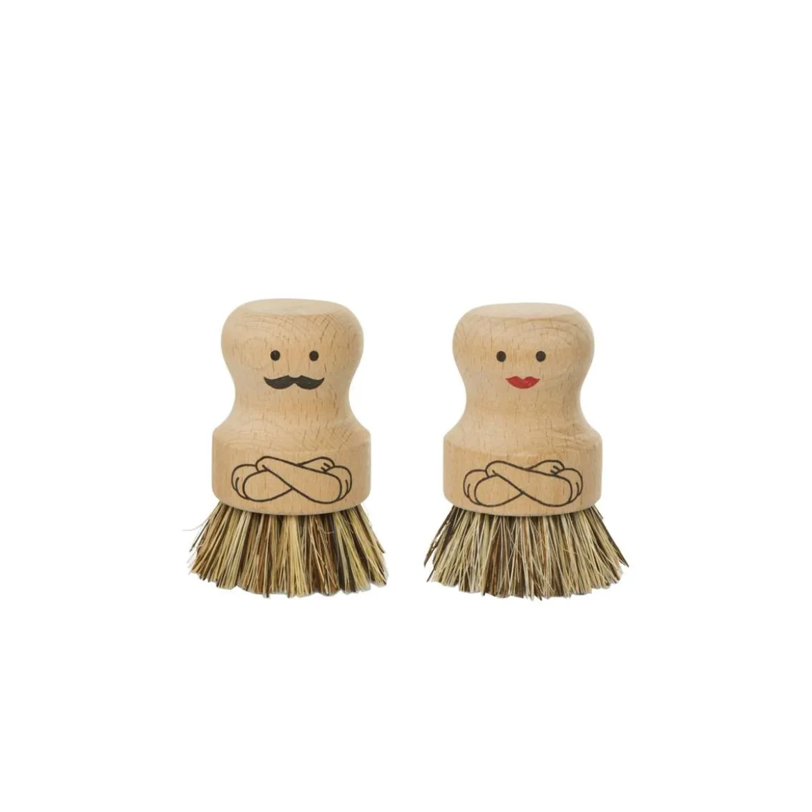 2 brosses à casseroles amusantes