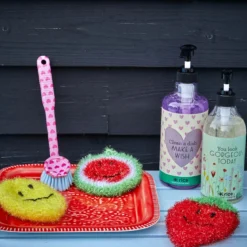 Brosse à vaisselle colorée