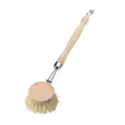 Brosse à vaisselle en bois à tête rechargeable