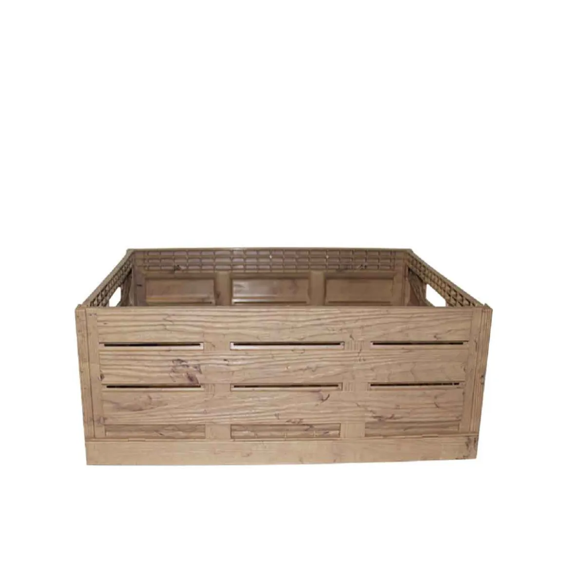 Cagette pliable façon bois (M)