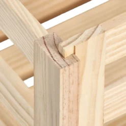 Caisse de rangement démontable en bois (S)