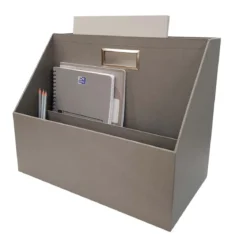 Casier interne gris pour bureau nomade